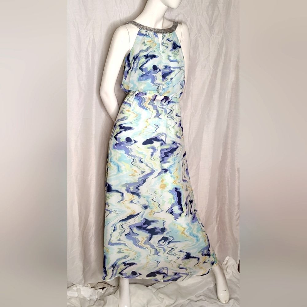 Vince Camuto Long Formal Dress Sz 4 Wedding Party
